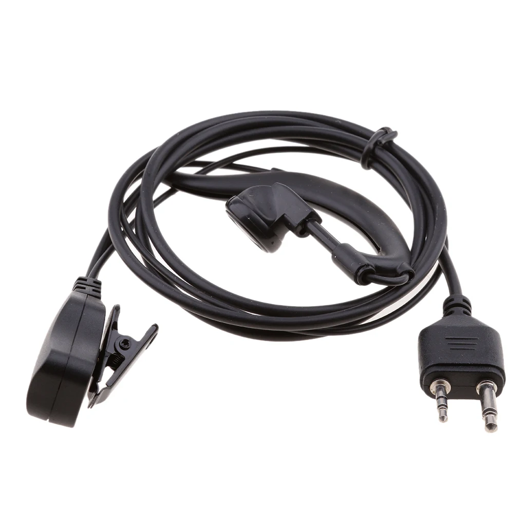Two way radio G Shape Clip-Ear Headset Earpiece with PTT for MIDLAND GXT255 GXT250 GXT400 GXT444 GXT450 GXT500