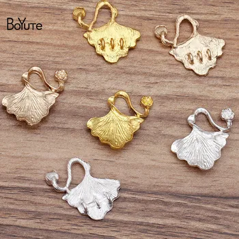 

BoYuTe Factory Wholesale (20 Pieces/Lot) 29*27MM Flower Metal Alloy Materials Diy Hand Made Jewelry Accessories