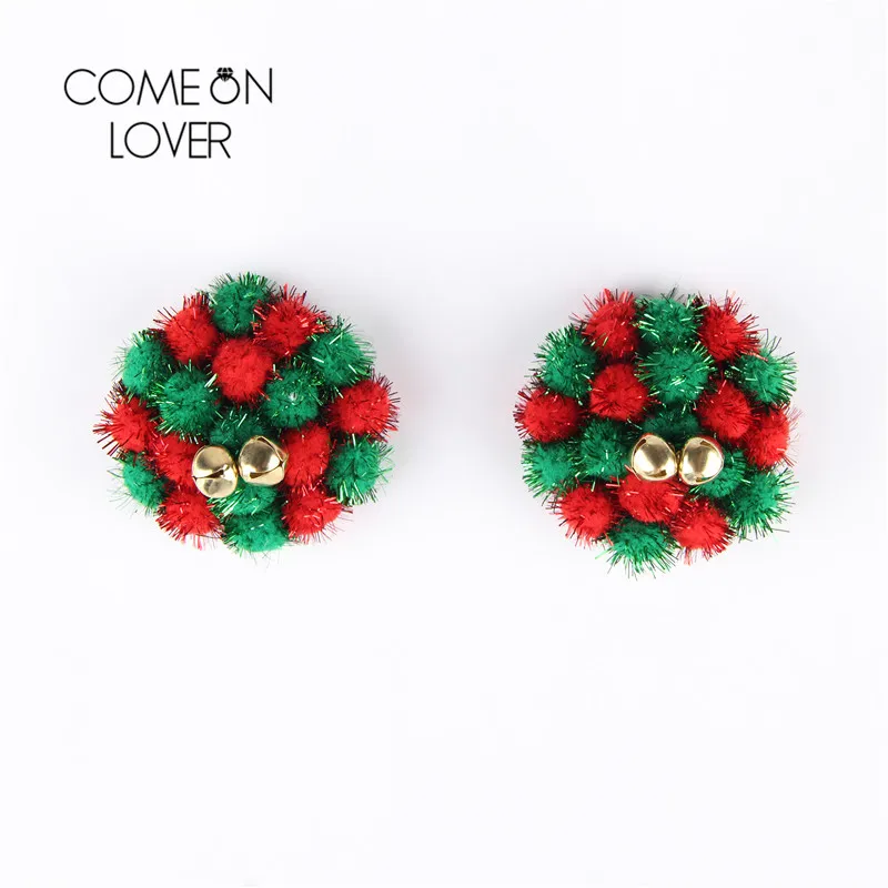 Comeonlover, колокольчик, на соски, на Рождество, Adhesiva, модные аксессуары, Mujer, сексуальные, женские, с кисточками, блестящие, разноцветные, очаровательные, NCI123