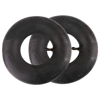 

2 PCS 4.10/3.50-4 Inch Inner Tube Tire for Hand Truck, Dolly, Hand Cart, Garden Cart, Lawn Mower,4.10-4 Replacement Tube