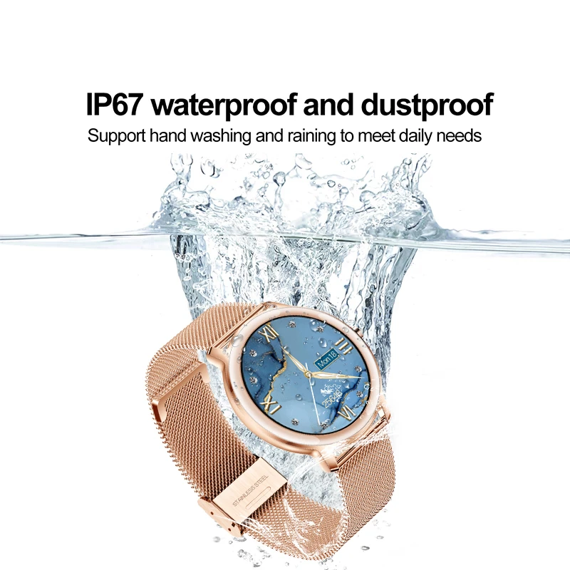 US $36.09 LIGE Fashion Smart watch Women men Sport waterproof clock Heart rate sleep monitor For IOS Call reminder Bluetooth smart watch