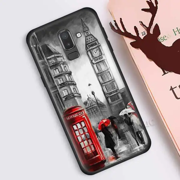 B13 Лондонским Биг Бен Англия чехол для samsung Galaxy J8 J6 J4 A6 A7 A8 A9 плюс M10 M20 M30 S M40 силиконовый чехол для телефона с изображением на задней панели Чехол - Цвет: B13