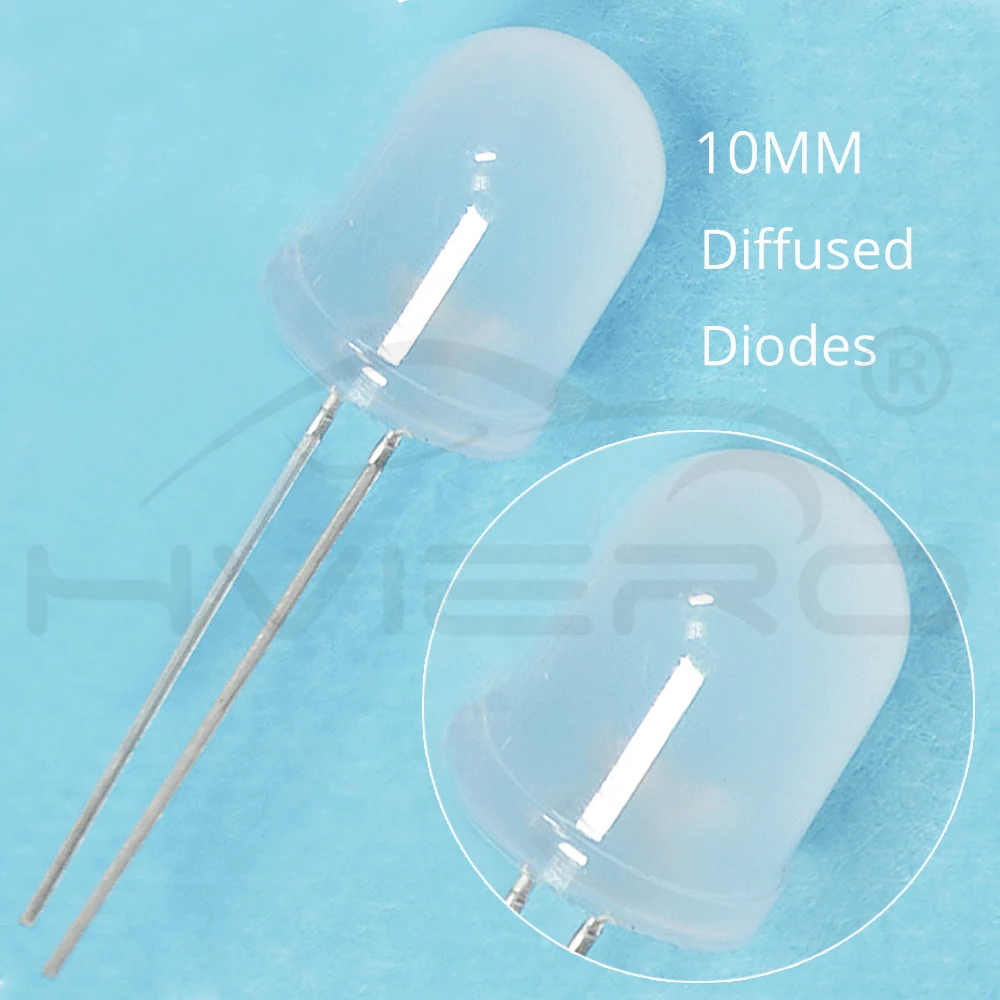 Диодная лампа 10 мм 5 6 в 1 9 3 4 В 50 шт.|light led|light led lightlight light blue |