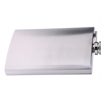 

Whiskey Pocket 10oz Hip Flask Liquor Alcohol With Stainless Steel Screw Cap
