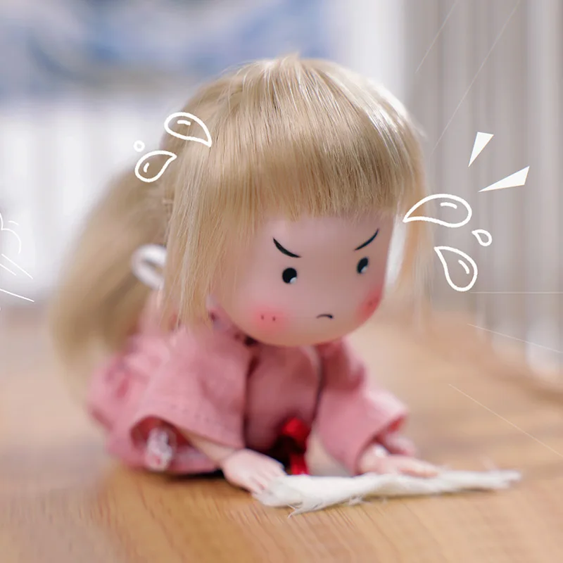 Fantasy Angel 1/8 BJD Doll Jalulu fullset about 26cm Anime Figure Resin Toy DIY Gift Tiny Baby Cute Realistic Cute Baby Doll