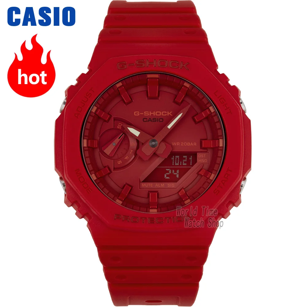Часы Casio G Shock Ультратонкие мужские часы Top Luxury LED Военный хронограф Мужские Relogio
