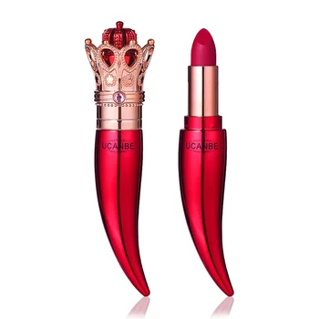 

Lipstick Long Lasting Matte Queen Style Makeup Cosmetic Portable Fashion for Women KG66