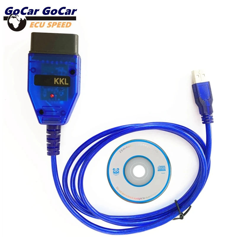 KKL VAG-COM для 409 1 с FTDI FT232RL OBD2 кабель vag kkl USB VAG мульти-автомобилей Авто