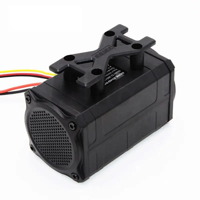 AJRC Ess dual horn simulation sound group звук двигателя с кронштейном trx 4 trx6 scx10 d90 осевой двигатель