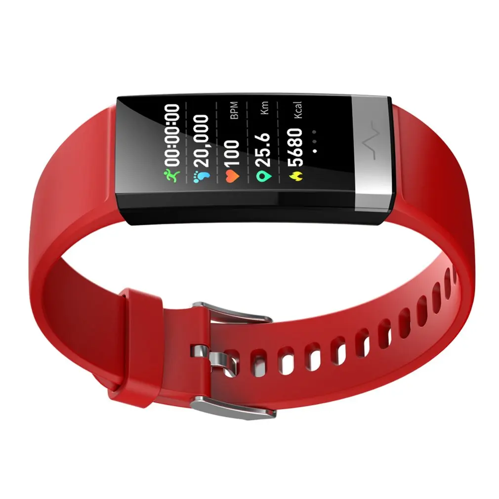 V19 Sport Health Smart Bracelet Heart Rate Sleep Monitor Fitness Tracker Various Dial Pedometer Smart Watch