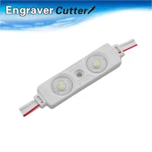 SMD 2835 водонепроницаемый светодиодный модуль(2 светодиодный чипа с алюминиевой печатной платой впрыска, белый светильник, 0,66 ВТ, L50.5 x W13.5 x H6.7mm), DC12V