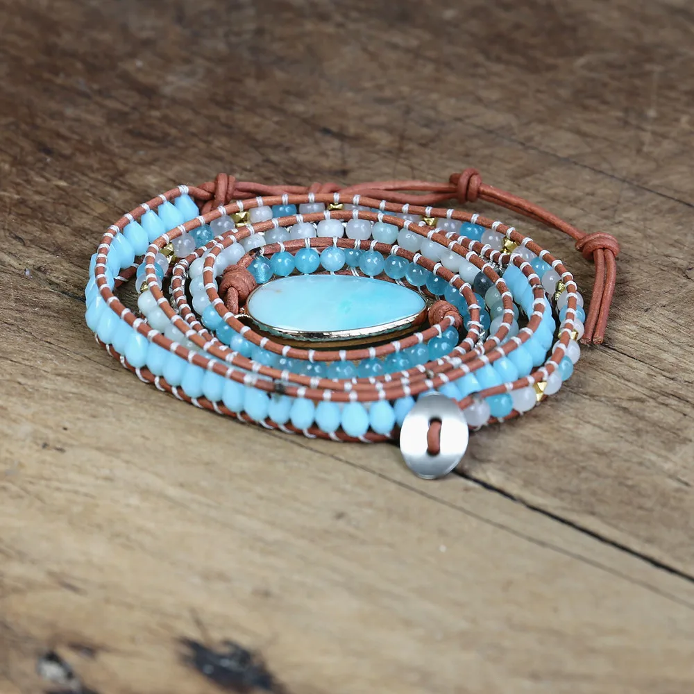 Wonderful DIY Fabulous Leather Wrap Bracelet