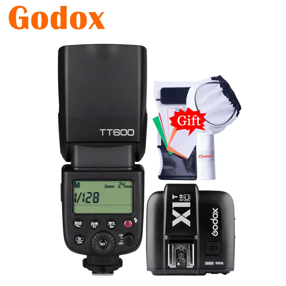 Godox TT600 2 Камера флэш-X1T-C X1T-F X1T-N X1T-O X1T-S передатчик Цифрового Фотоаппарата Canon никоны