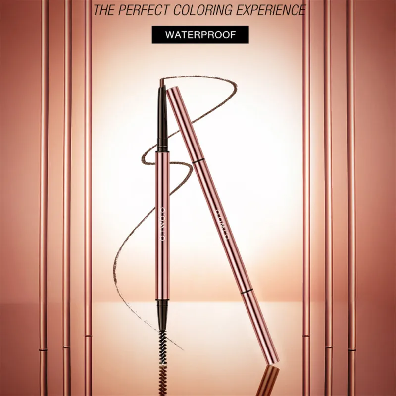 

Ultra Fine Triangle Eyebrow Pencil Precise Brow Definer Long Lasting Waterproof Blonde Brown Eye Brow Makeup 6 Colors