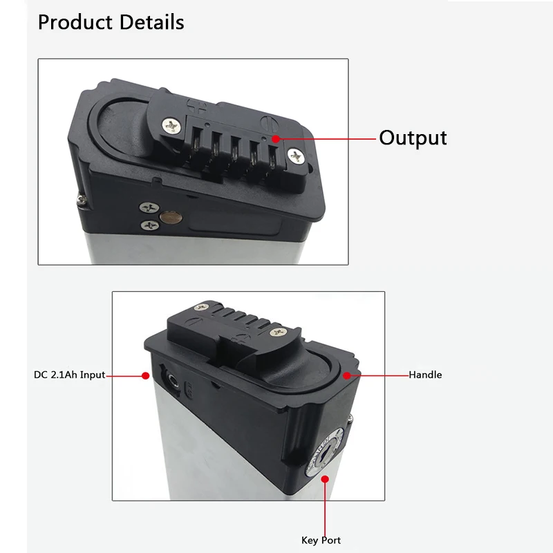 Rechargeable Electric Bike Battery 48V 