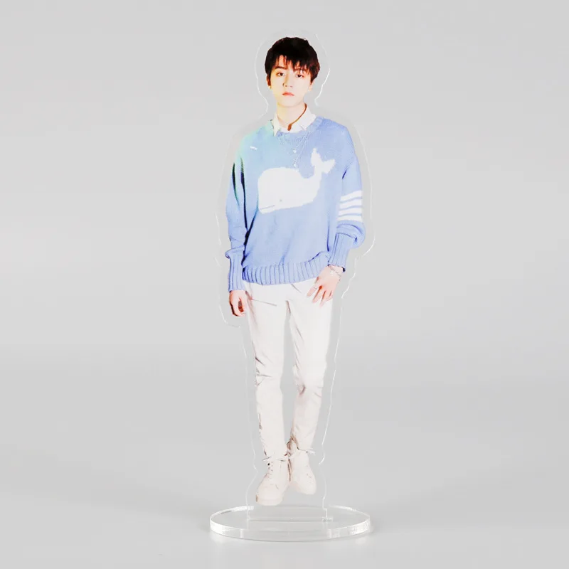 TFBOYS прозрачный милый стенд Рисунок Модель украшение стола Джексон Рой Carry