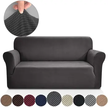 

Rose Home Fashion solid color sofa covers Elastic Sofa Cover for living room 1/2/3/4 Seater