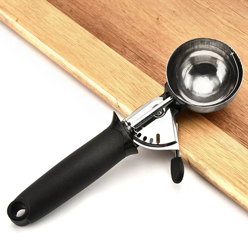 Кухонные аксессуары для мороженого на лето для детей легкие DIY из нержавеющей стали для мороженого