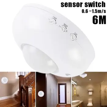 

Light Switch 360 Degree Infrared PIR Motion Sensor Home Ceiling Control Automatic Motion Sensor Office Detector Portable