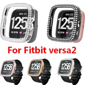 

Newest Screen Protectors Cover For Fitbit versa 2 Watch Band Replacement TPU Shell Protective Case for Fitbit versa2 Frame Cases