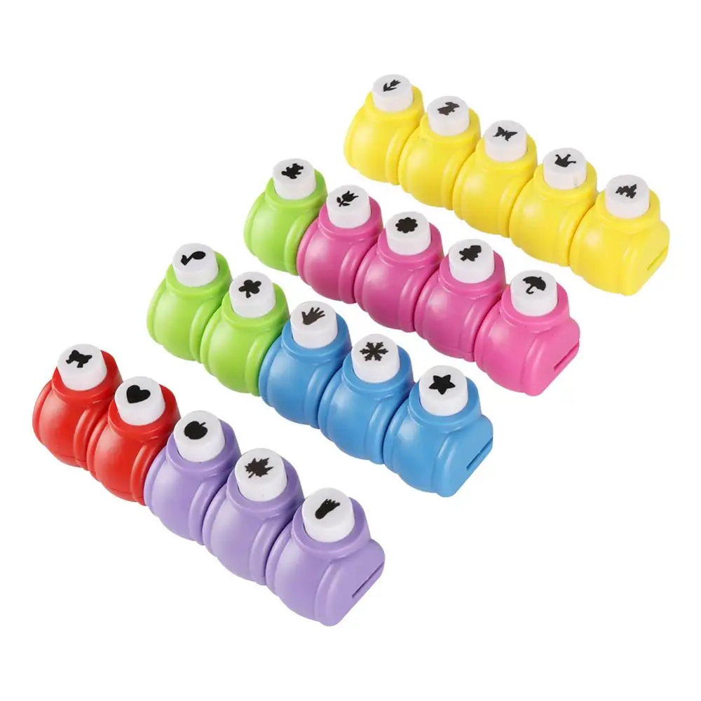 Mini Lovely Flower Embossing Device Small Paper Cutter Scrapbook Puncher Student Gift DIY Handmade Album Tool