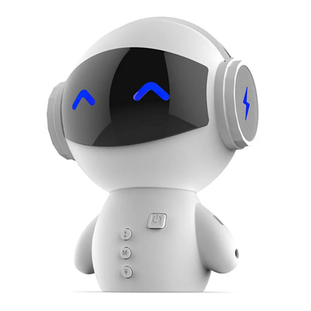 

speaker for nous Robot figure wireless Bluetooth speaker rechargeable long standby time creative small sound audio