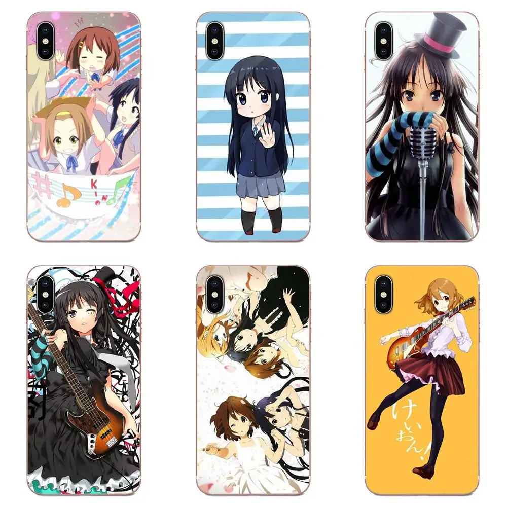 Mio Akiyama K-on аниме для Galaxy Note 10 A10E A10S A20S A30S A40S A50S A6S A70S A730 A8S M10S M30S Lite Plus Ультратонкий