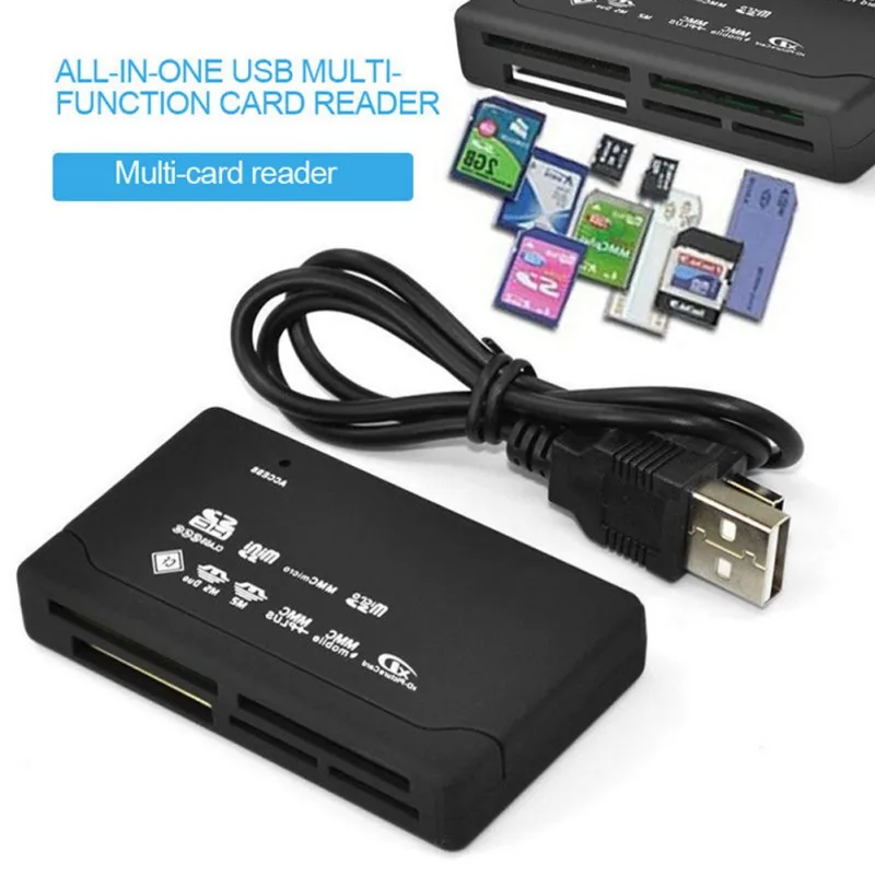 Все в одном USB M2/XD/CF/SD кард-ридер высокоскоростной считыватель карт памяти для ПК ноутбук телефон