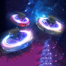 Flynova автоматический полет гироскопа Атлетическая игра игрушка мини игрушки НЛО ротатор светодиодный индукционный самолет палец декомпрессии игрушка подарок