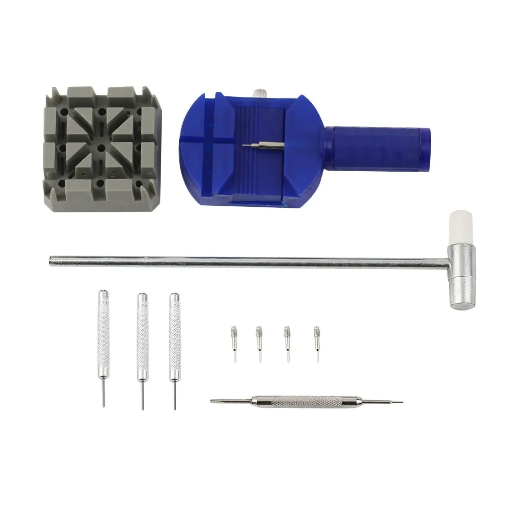 

11pcs/Kit Metal Watch Band & Bracelet Link Remover Repair Tool Repair Watch Band Belt Remover Tools Watch Accessories New