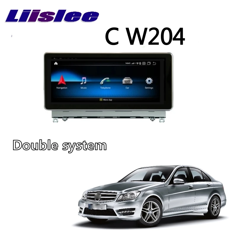 Автомобильный gps радио для Mercedes Benz MB C Class W204 C200 C230 C350 2007 2008 2009 2010 2011 2012 2013 CarPlay давления воздуха в шинах навигации