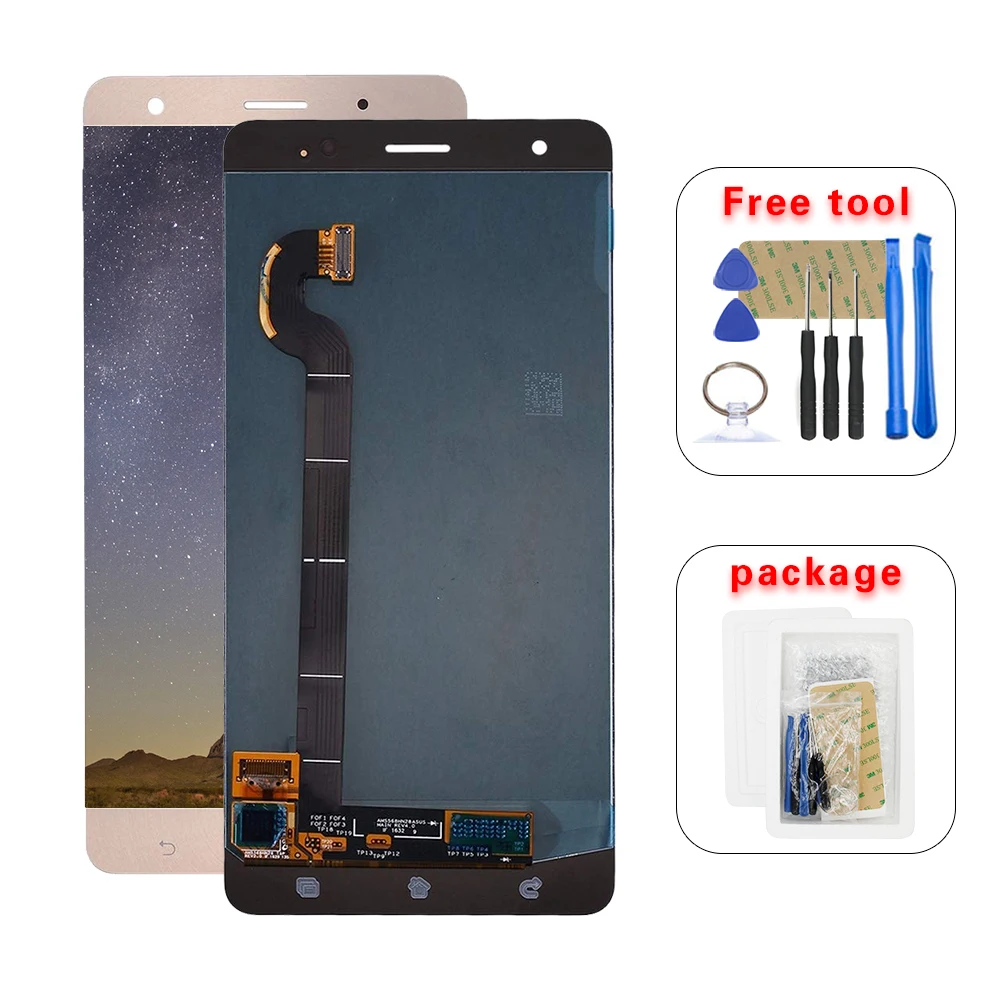 

For ASUS Zenfone 3 Deluxe ZS570KL Z016D Full Display Touch Screen Digitizer For ASUS ZS570KL LCD Assembly Replacement +Tools