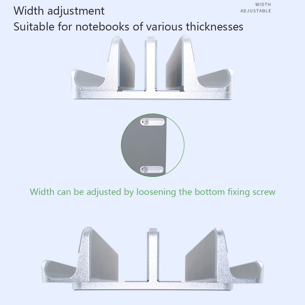 Vertical Laptop Stand Adjustable Holder For MacBook Air Pro M Xiaomi Lenovo Huawei HP Dell iPad Notebook Base Tablet Book Holder laptop stand