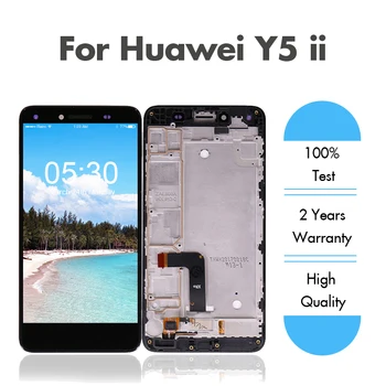

10pcs/lot for Huawei Y5 II LCD Display Touch Screen Digitizer with Frame CUN U29 L21 L01 L02 L03 L22 L23 L33 Ship by DHL EMS