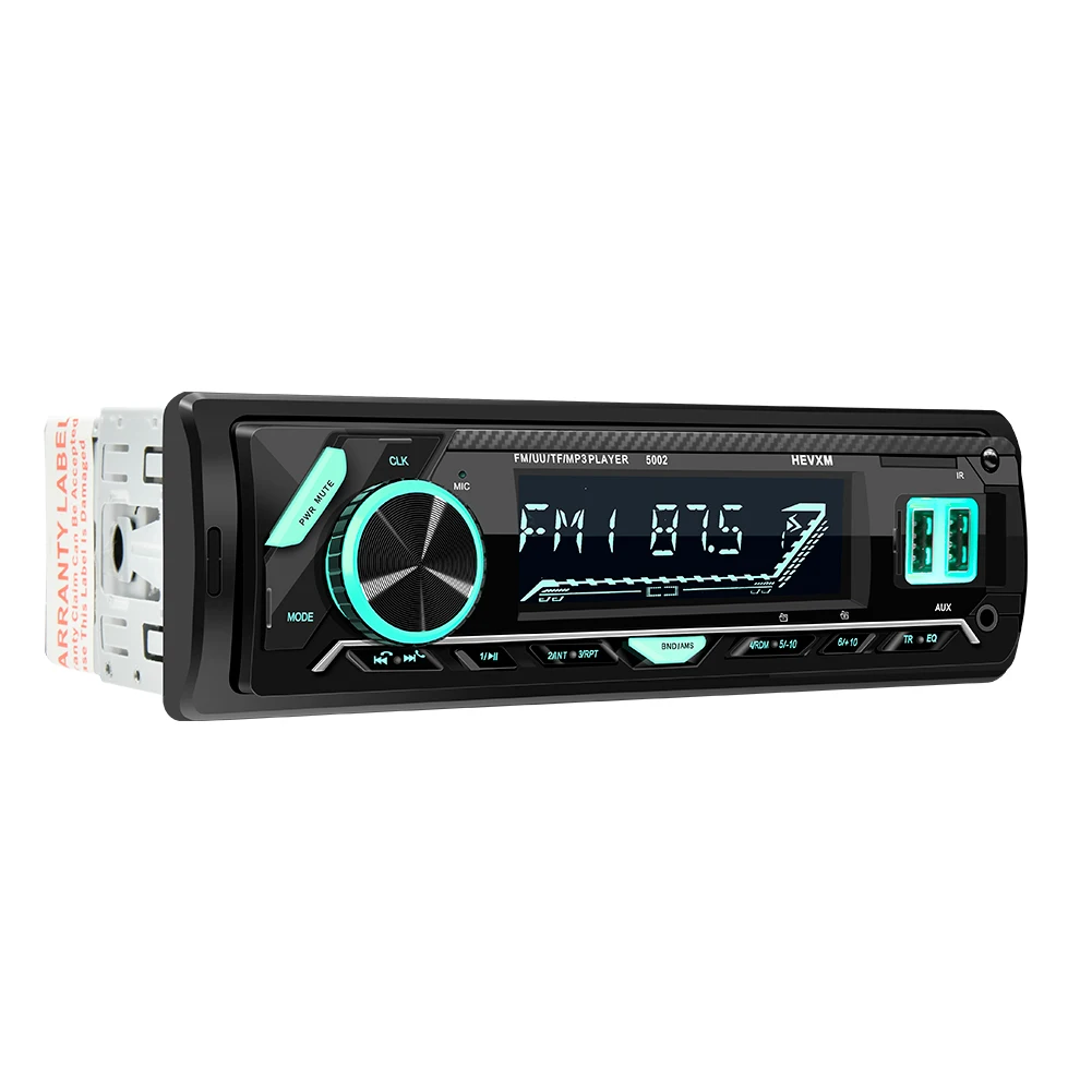 LaBo New 12V Car audio stereo Car Radio Bluetooth V3.0 In-dash 1 Din FM Aux Input Receiver SD USB MP3 MMC WMA Radio Playe