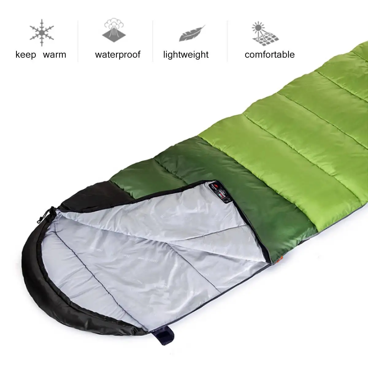 NatureHike открытый конверт спальный мешок Кемпинг путешествия Туризм ультра-светильник спальный мешок Дорожная сумка Туризм 0-15 градусов