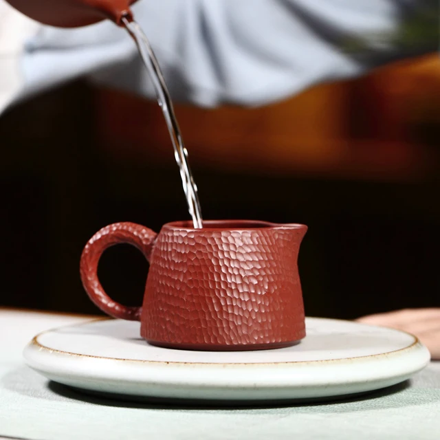 Taoyuan Yixing Minden Kéz Lila Homok Tea Tartozékok Levetkőzött Érc Dahongpao Kalapács Igazságszolgáltatási Kupa 160 Cc - Image 4