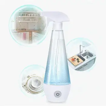 

Disinfectant Machine Salt Water Electrolysis Sodium Hypochlorite USB Type 300ml Creative Generator Disinfectant Spray Accessory