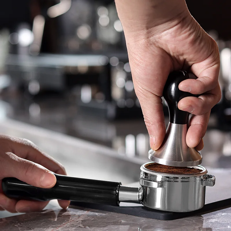 Roestvrijstalen Koffiefilter, 51 Mm Dubbellaagse Filtermand Onder