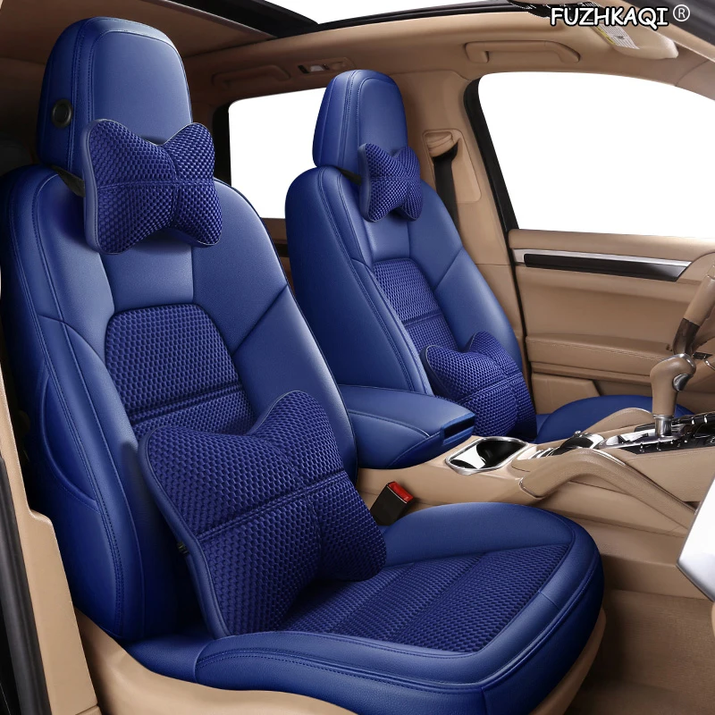 FUZHKAQI Custom Leather car seat covers For Mercedes Benz Ml350 ML400 ML320 ML300 ML500 R320