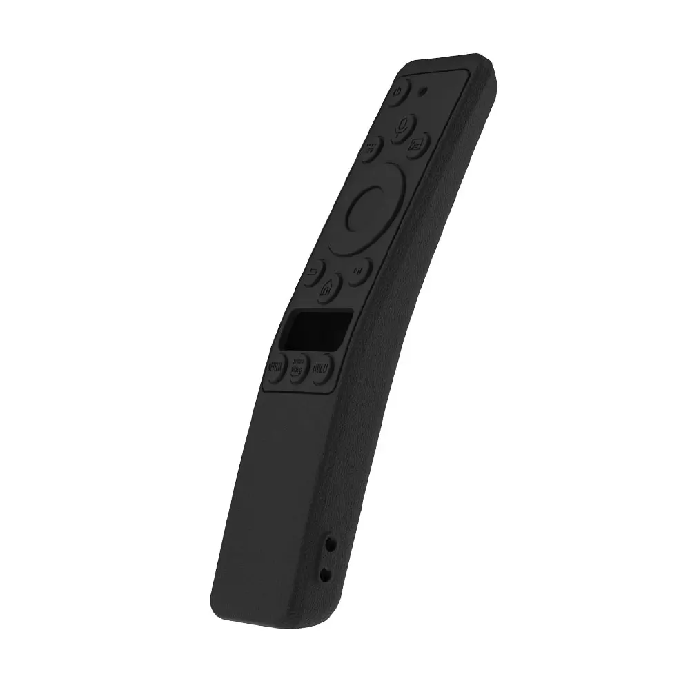 SIKAI чехол для samsung RMCSPR1BP1/BN59-01312A противоударный полный защитный чехол UHD 4K Smart tv Bluetooth пульт дистанционного управления - Цвет: Black