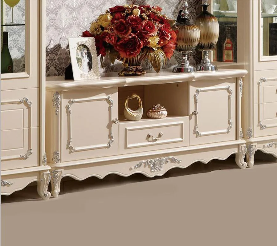 

Modern elegant High Living Room Wooden furniture lcd TV Stand p10162