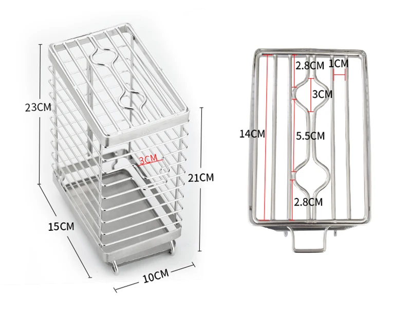 Stainless steel knife holder kitchen tool16