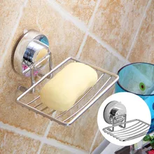 1 шт., новинка,, держатель для мыла, крепкое всасывание, для ванной комнаты, для душа, хромированные аксессуары, полезный держатель для мыльницы, поднос для чашки