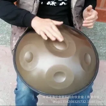 

Hand Dish Drum Six-Tone Worry-Free Drum Hollow Drum Steel Tongue Drum Percussion Instrument
