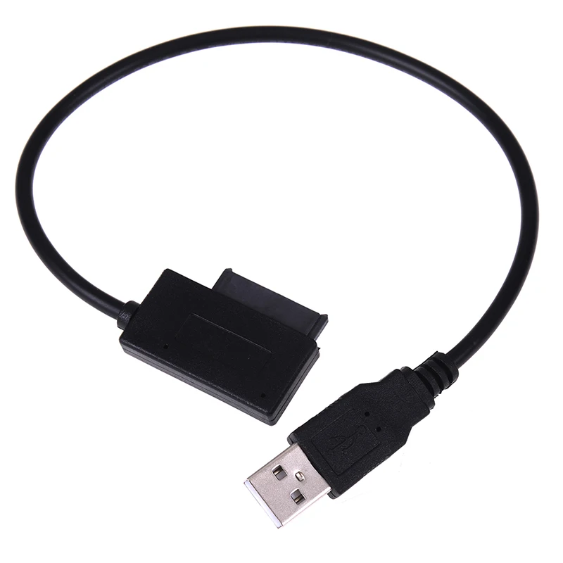 1 шт. Usb к 7 + 6 13pin тонкий Sata/ide Cd Dvd Rom Оптический привод кабель адаптер для ноутбука |