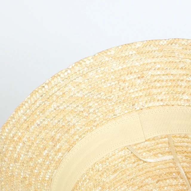 Hot-sale Japanese style Straw Hats Lady outdoor natural grass sunshade bucket hat for women