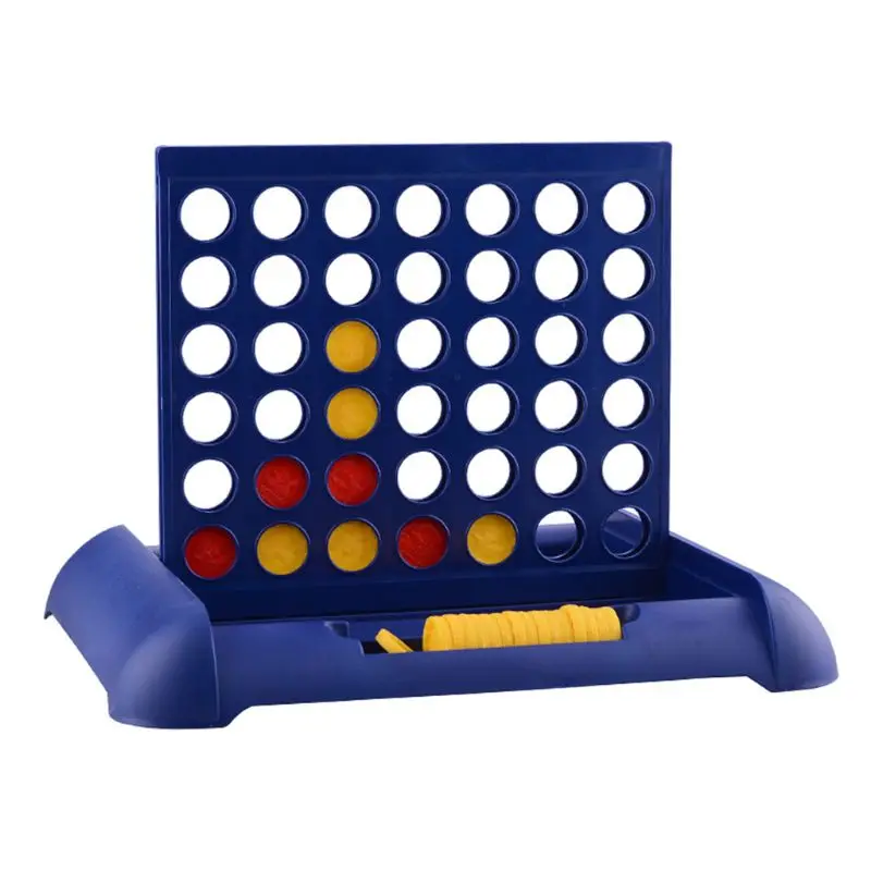 

Connect 4 Four Classic Family Fun Fast Paced Board Game Gomoku Four-game Chess Puzzle Parent-child Toy
