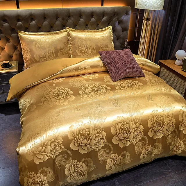 2021 Luxury 2 or 3pcs Bedding Set High Quality Duvet Cover Sets 1 Quilt Cover + 1/2 Pillowcases Twin Double Full Queen King 16