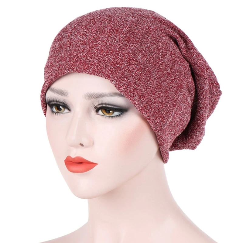 Для женщин Для мужчин Skullies Зимняя шерстяная одежда Beanies turban шапка двойной Слои вязаный Кепки капота LX9D